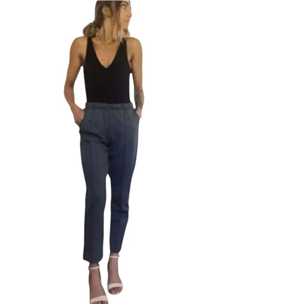 Everlane The Dream Pant Blue Grey Sweatpants Trouser Size L